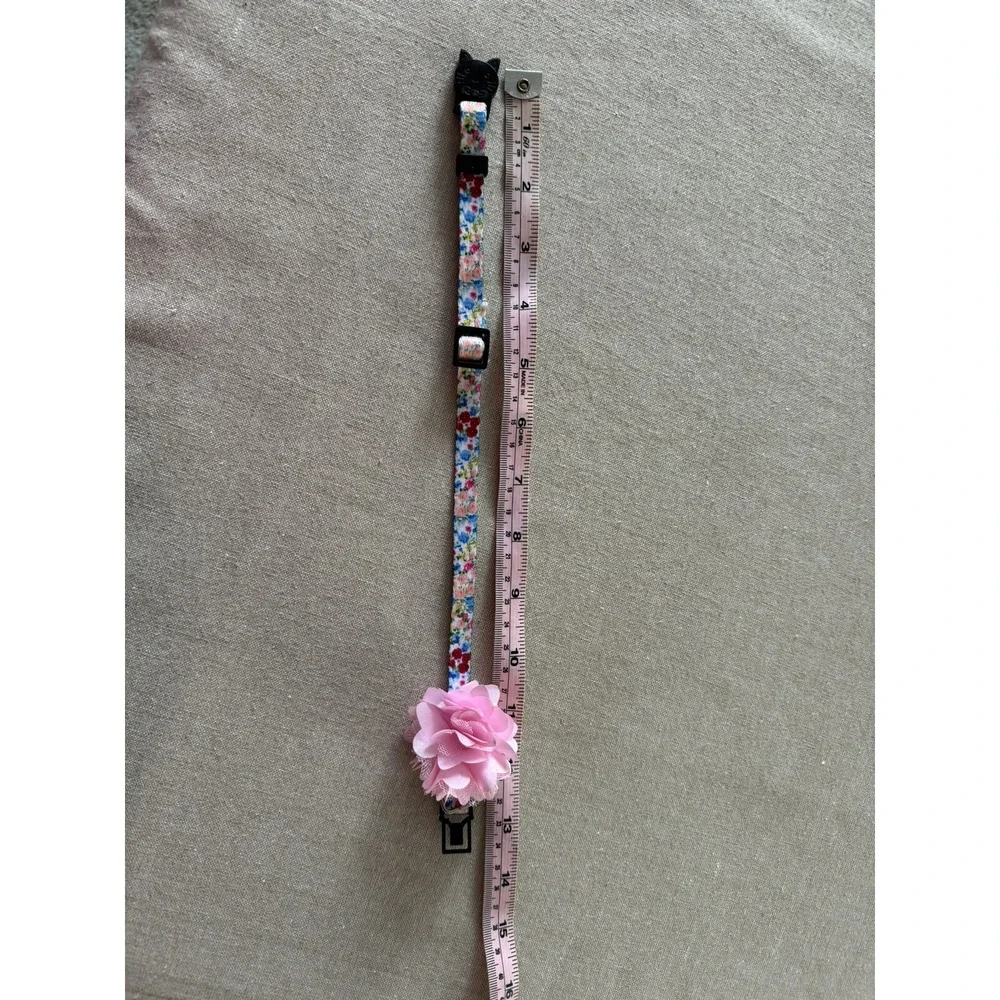 Pink Floral Kitten‎ Collar Break Away 9